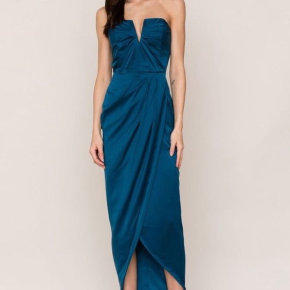 Yumi Kim Silk Bombshell Gown - XS